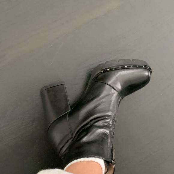 Gadea black platform boots, made in spain - Picture 4 of 6